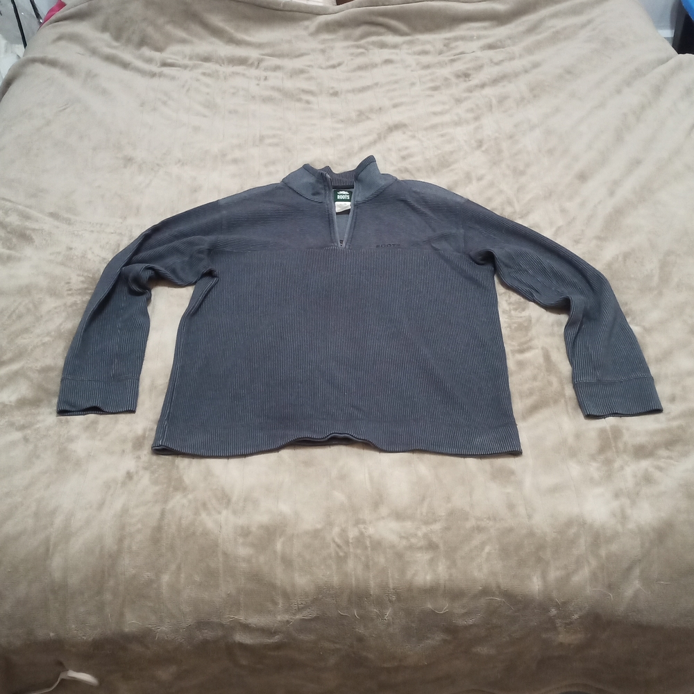 XL Roots ¼ zip sweatshirt